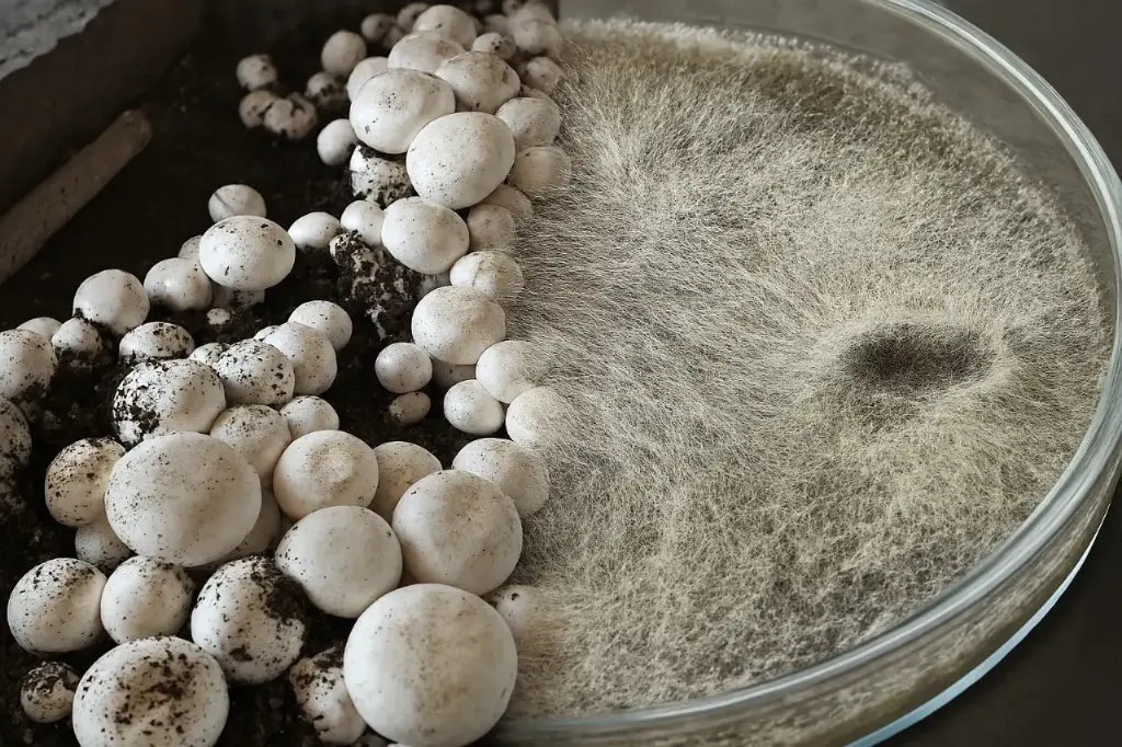 Cepa de Pleurotus Blanca (CP-BMX-012)