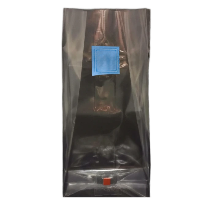 FUNGIBOLSA con puerto de inyección - Transparente - Filtro 2 Micras