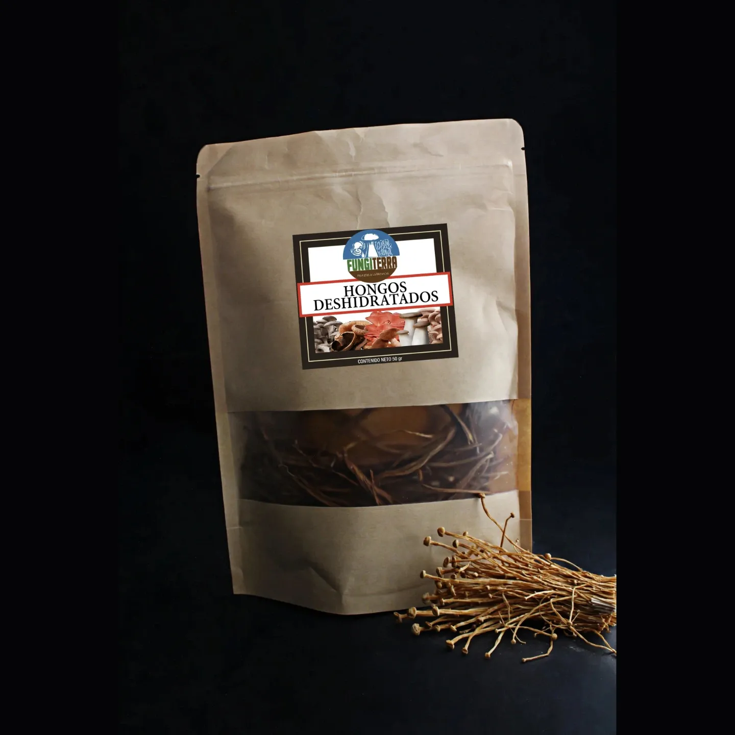 Enoki Deshidratado (50 gr)